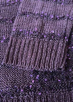 Фіолетова кофточка з паєтками wallis