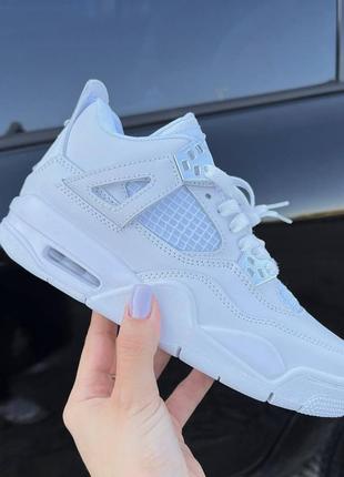 Кроссовки nike air jordan 4 pure money3 фото