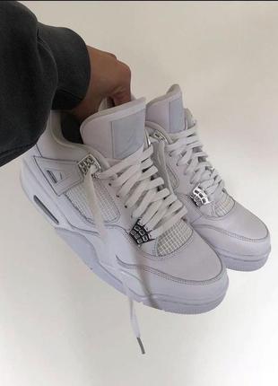 Кроссовки nike air jordan 4 pure money