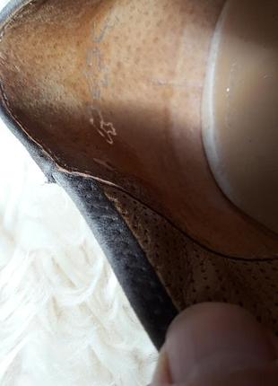 Шкіряні туфлі gabor 41.5 розмір4 фото
