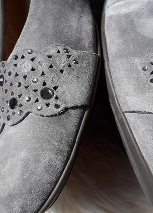 Шкіряні туфлі gabor 41.5 розмір7 фото