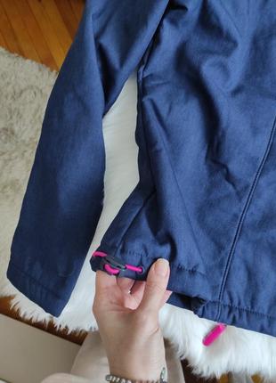 Куртка, superdry, синяя, девочка, р. s7 фото