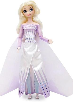 Классическая кукла эльза, принцесса дисней, оригинал, elsa classic doll frozen 2 4600122988622 фото