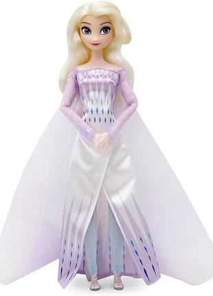 Классическая кукла эльза, принцесса дисней, оригинал, elsa classic doll frozen 2 4600122988623 фото