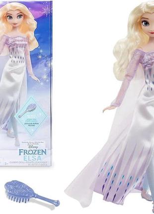 Классическая кукла эльза, принцесса дисней, оригинал, elsa classic doll frozen 2 460012298862