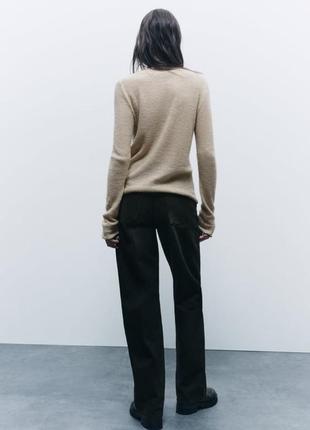 Zara -60% мирер теплый альпака шерсть xs, s, м2 фото