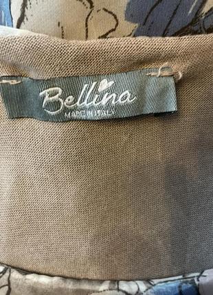 Бутековая шелковая блузка- оверскейн brend bellina2 фото