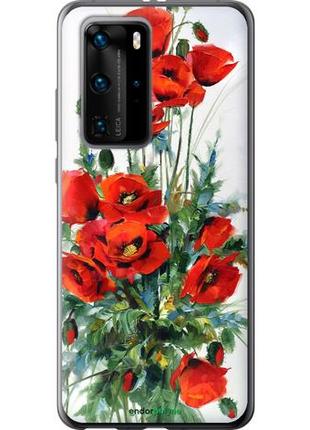 Чехол на huawei p40 pro маки "523u-1839-10746"