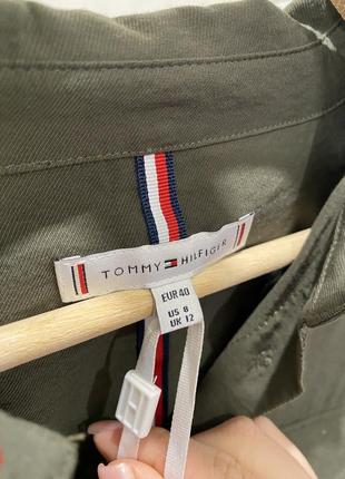 Рубашка жіноча з коротким рукавом оригінал tommy hilfiger3 фото