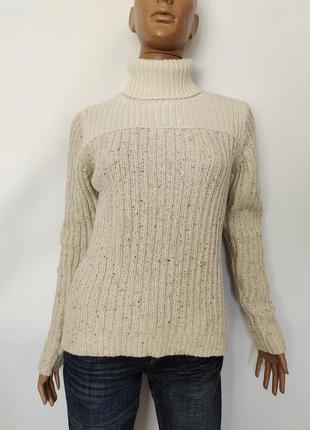 Женский стильный теплый свитер кофта водолазка vila clothes, р.s/m
