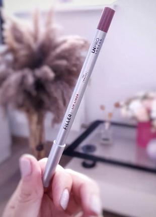 Ln pro filler lip liner 106 стійкий гелевий олівець для губ3 фото