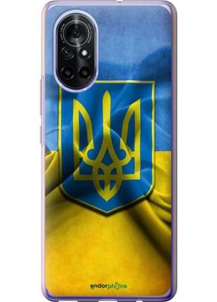 Чехол на huawei nova 8 флаг и герб украины 1 "375u-2245-10746"