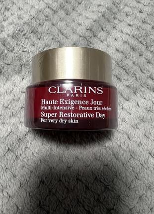 Антивіковий крем clarins денний для сухої шкіри