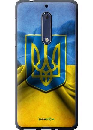 Чехол на nokia 5 флаг и герб украины 1 "375u-804-10746"