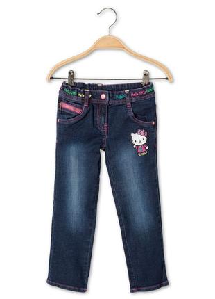 Гарненькі німецькі джинси для дівчаток hello kitty, гарні та практичні