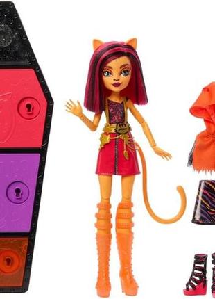 Кукла монстр хай торалей страйп секреты в шкафу серия 3 monster high toralei stripe hnf80