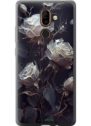 Чехол на nokia 7 plus розы 2 "5550u-1354-10746"
