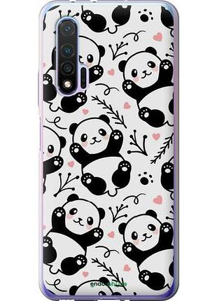 Чехол на huawei nova 6 панды "4318u-1821-10746"