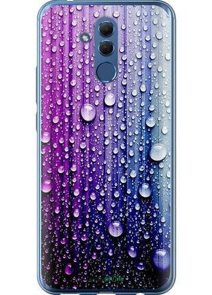 Чехол на huawei mate 20 lite капли воды "3351u-1575-10746"