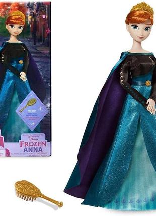 Класична лялька принцеса анна "холодне серце 2" anna classic doll frozen 2 disney store