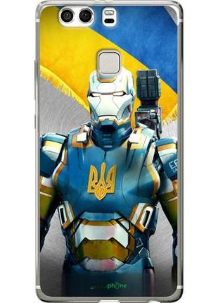 Чехол на huawei p9 plus украинский киборг "980u-300-10746"