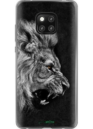 Чехол на huawei mate 20 pro лев "1080u-1567-10746"