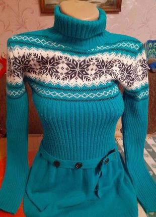 Туника кофточка свитер-платье