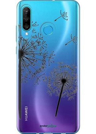 Чехол на huawei p30 lite одуванчики "4642u-1651-10746"