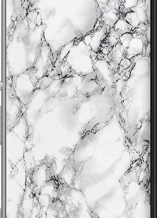 Чехол на sony xperia m5 e5633 мрамор белый "4480u-217-10746"