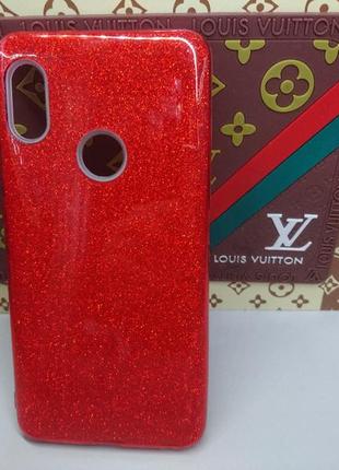 Чехол для xiaomi redmi note 5 pro с блестками