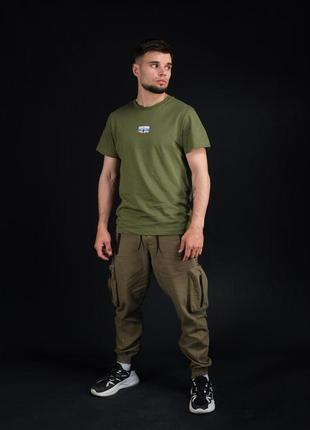 Чоловічі штані карго хакі