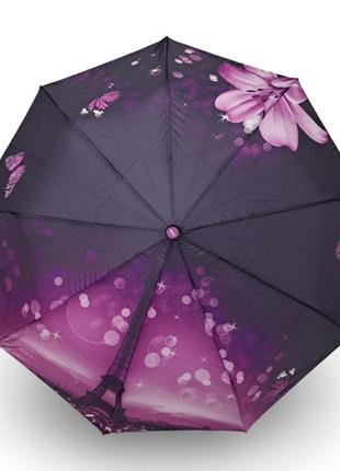 Жіноча парасолька susino напівавтомат ейфелева вежа #0302513 фото