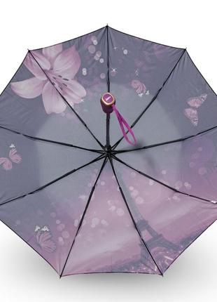 Жіноча парасолька susino напівавтомат ейфелева вежа #0302515 фото