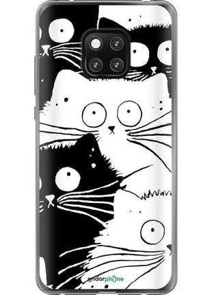 Чохол на huawei mate 20 pro коти v2 "3565u-1567-10746"