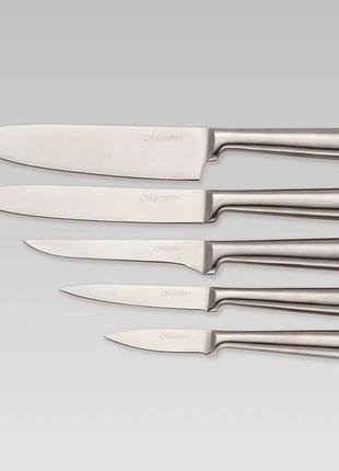 Набір ножів із підставкою 6 предметів maestro mr-14292 фото