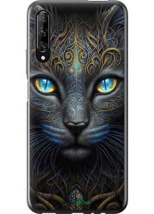 Чехол на huawei p smart pro кошка "5548u-1906-10746"