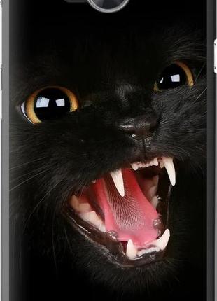 Чохол на huawei y3ii/y3 2 чорна кішка "932u-495-10746"