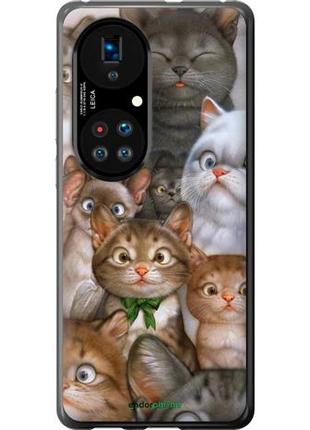 Чохол на huawei p50 коти "1653u-2292-10746"