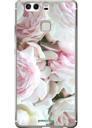 Чохол на huawei p9 plus півонії v2"2706u-300-10746"