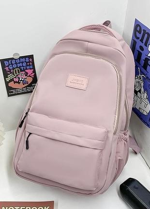 Рюкзак jinisiao женский детский школьный портфель розовый3 фото