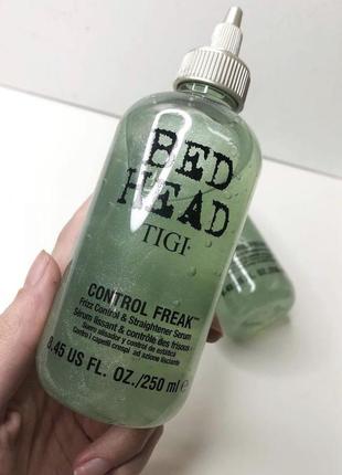 Сироватка для випрямлення неслухняного волосся tigi bed head control freak serum 250ml