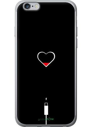 Чохол на iphone 6s plus підзаряджання серця "4274u-91-10746"