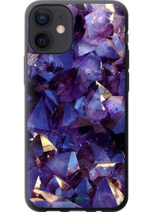Чохол на iphone 12 mini кристали "3673u-2071-10746"