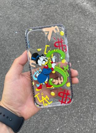 Премиум чехол с принтом долларов.