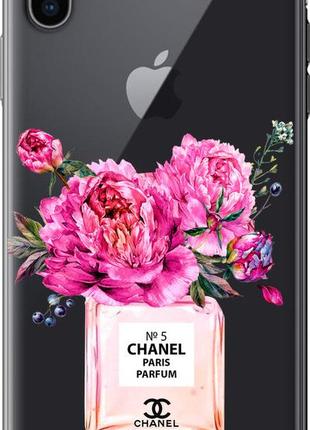 Чехол на iphone xs max chanel "4906u-1557-10746"