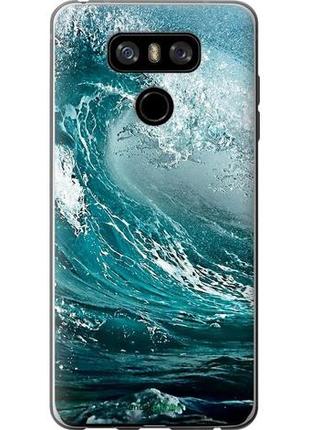 Чехол на lg g6 морская волна "2939u-836-10746"1 фото