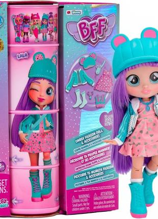 Лялька край бебі лала s2 cry babies bff lala fashion doll with 9+ surprises