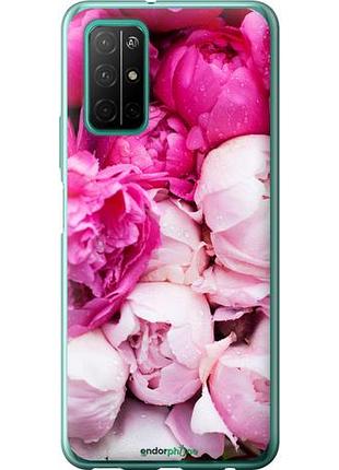 Чохол на huawei honor 30s рожеві півонії "2747u-1897-10746"