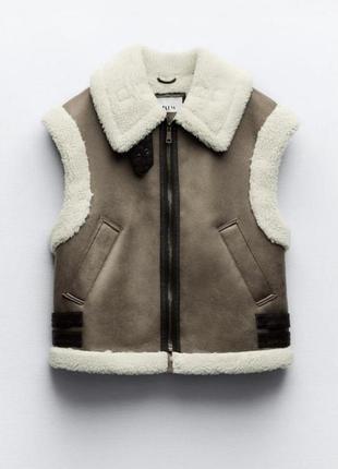 Желетка авиатор zara