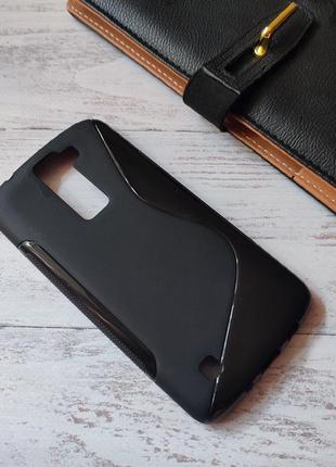 Силіконовий чехол на телефон  lg k8 k350e s-line чехол для lg к8 накладка на телефон